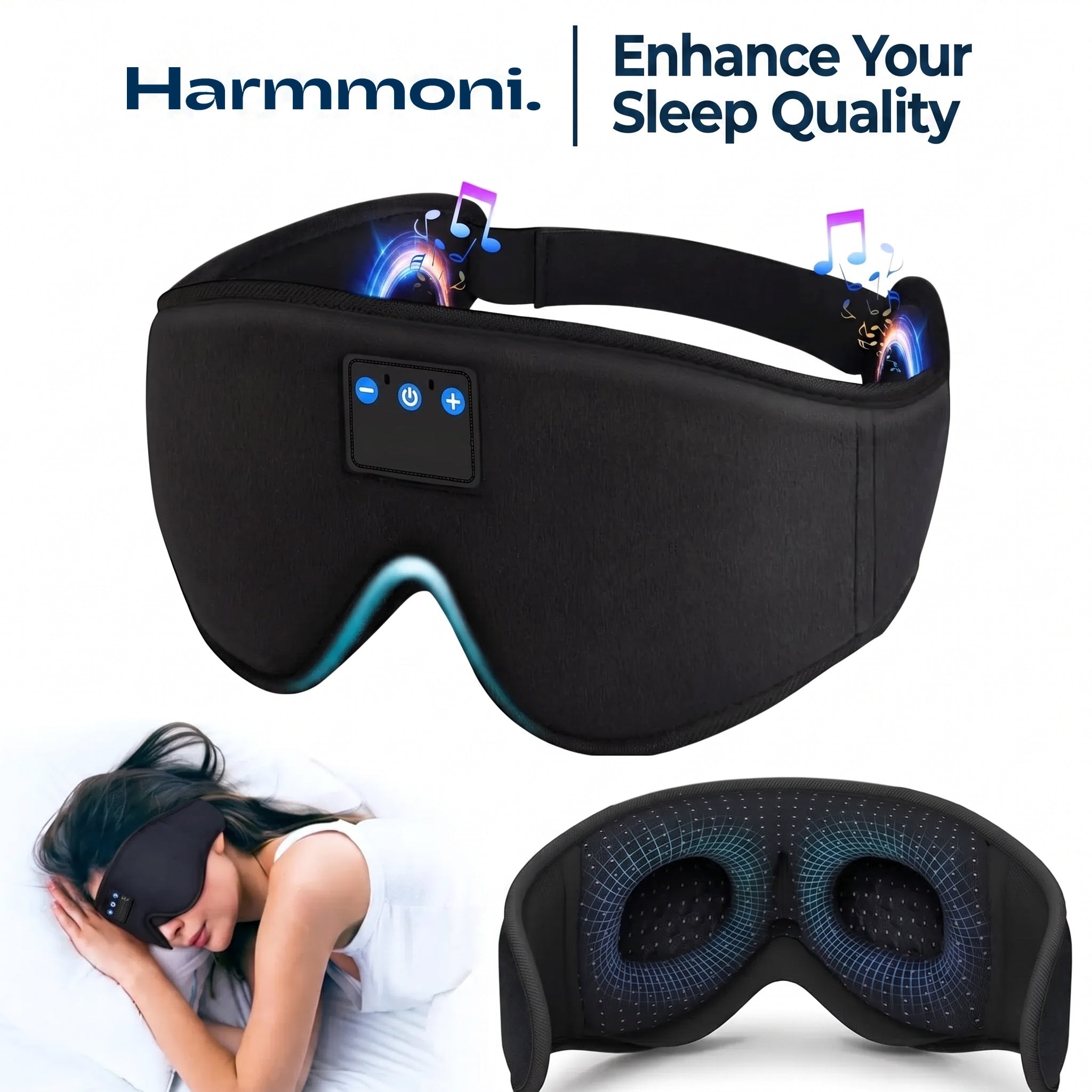 Bluetooth Headphone Sleep Eye Mask