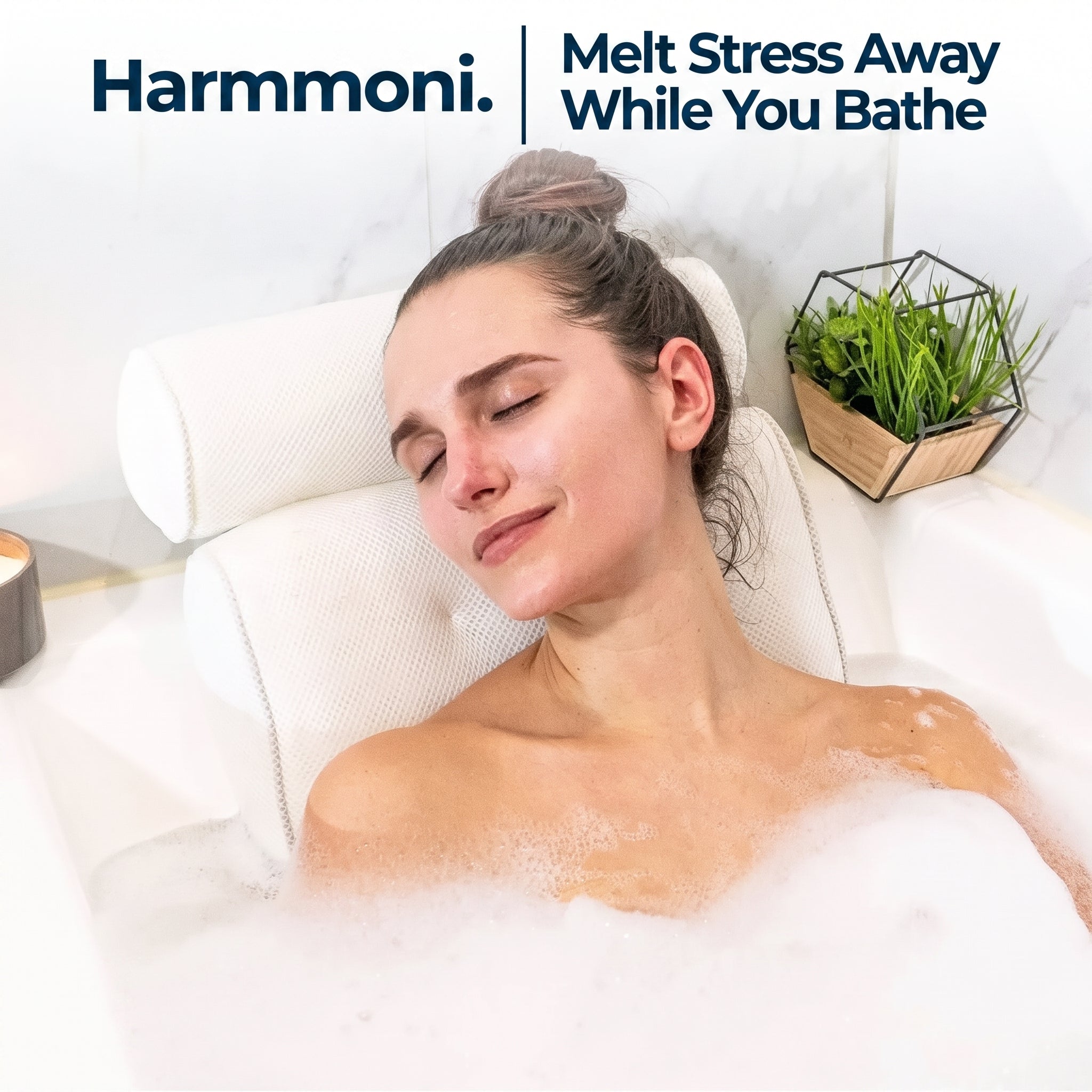 Suction Cup Spa Bath Pillow