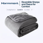 Reversible Flannel Sherpa Blanket