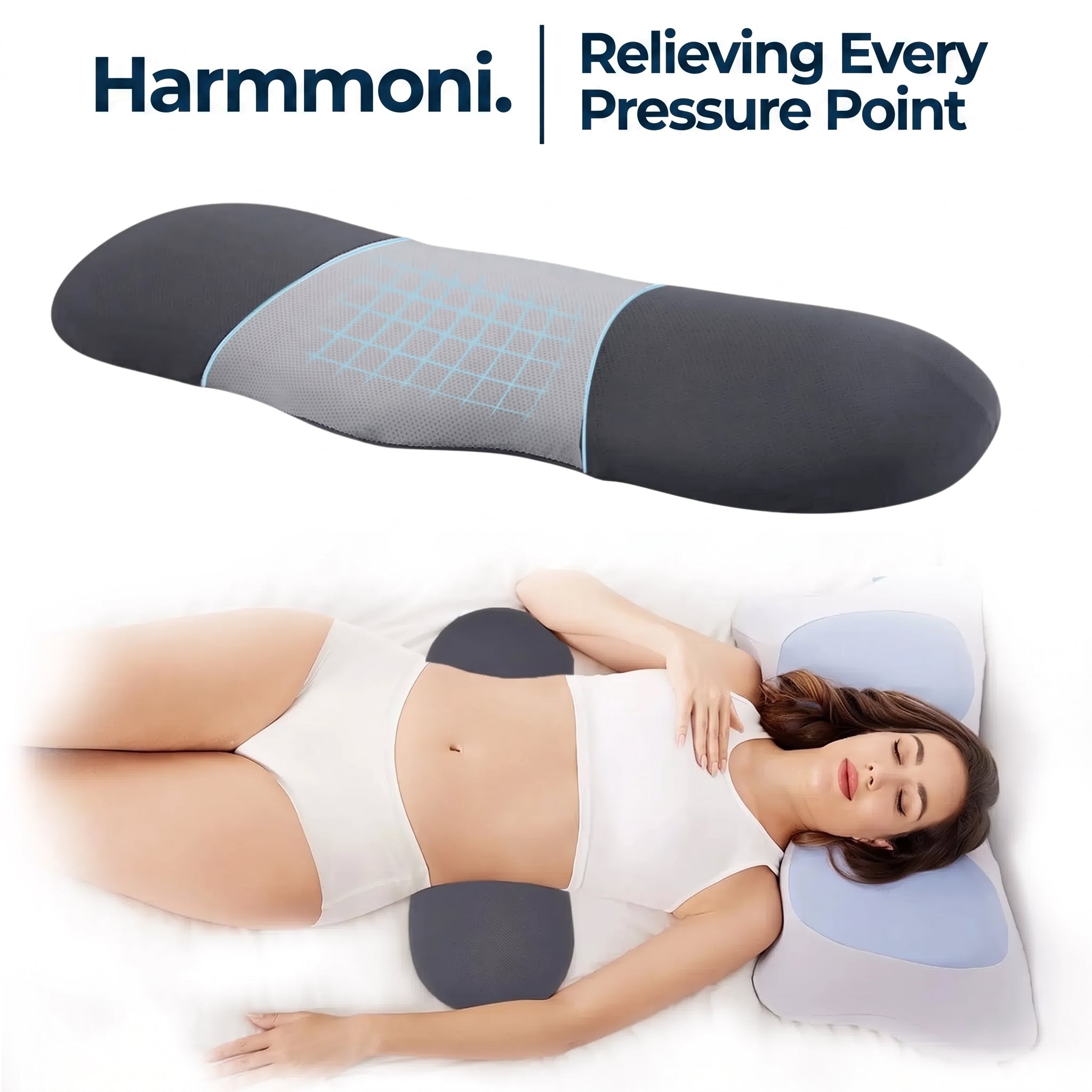 Lumbar Support Pillow for Sleeping