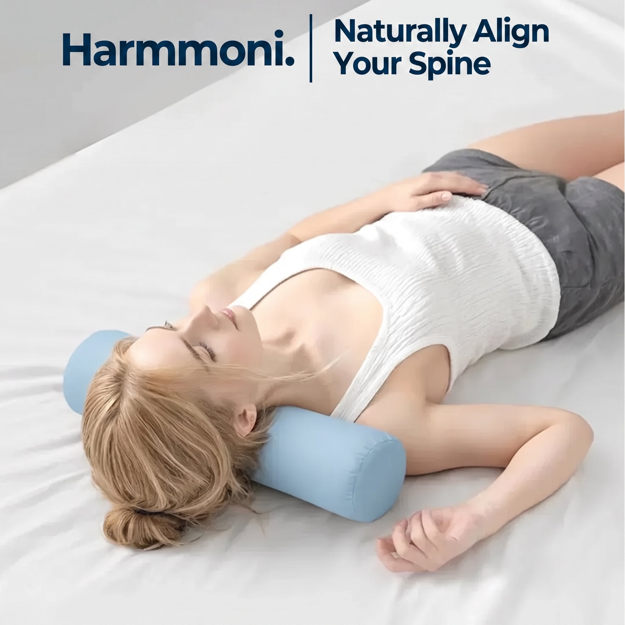 Cooling Roll Memory Foam Pillow
