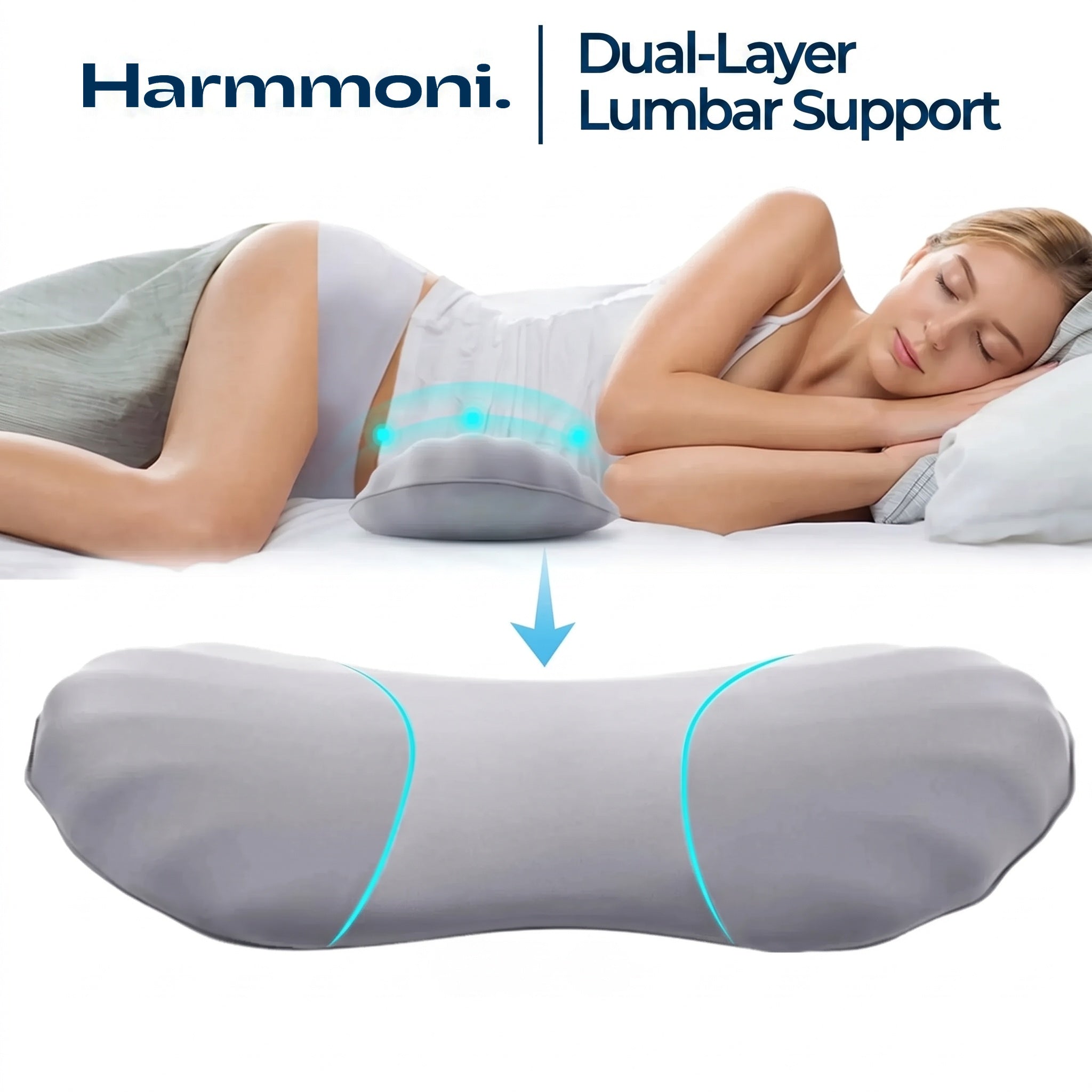 High Rebound Lumbar Support Pillow