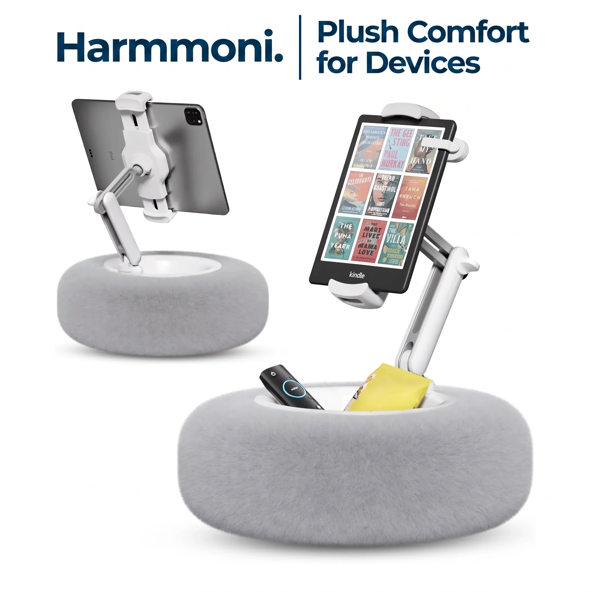 Plush Tablet Stand Bed Pillow