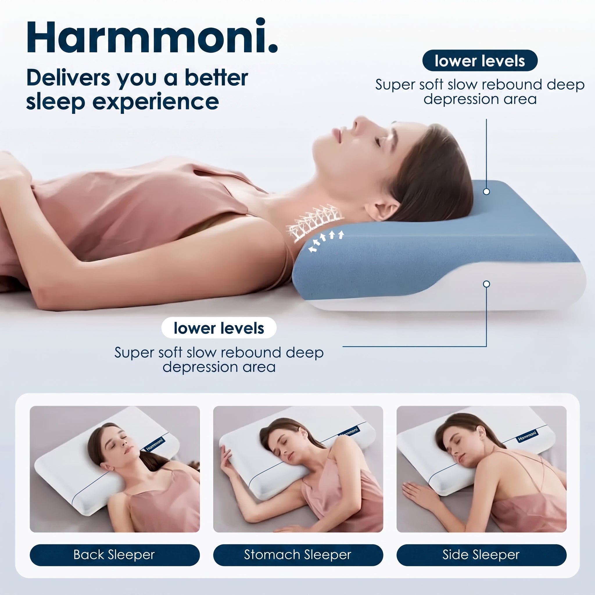 Ice Silk Cervical Pillow