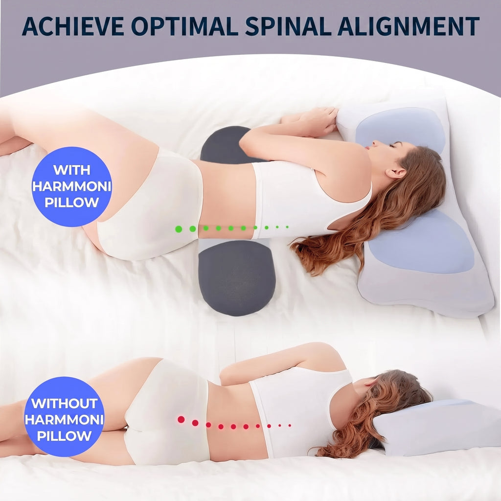 Lumbar Support Pillow for Sleeping