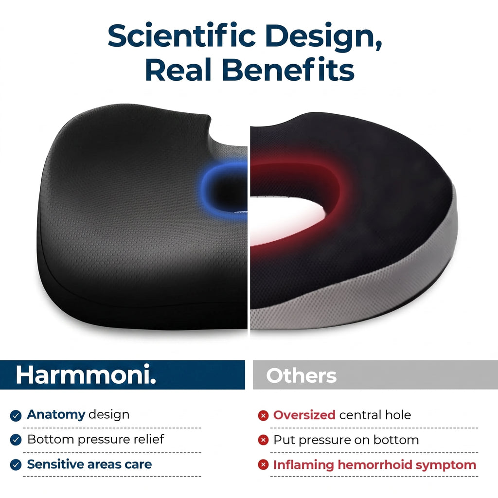 Ergonomic Donut Seat Cushion
