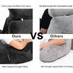 Oversized Bed Pillow for Reading