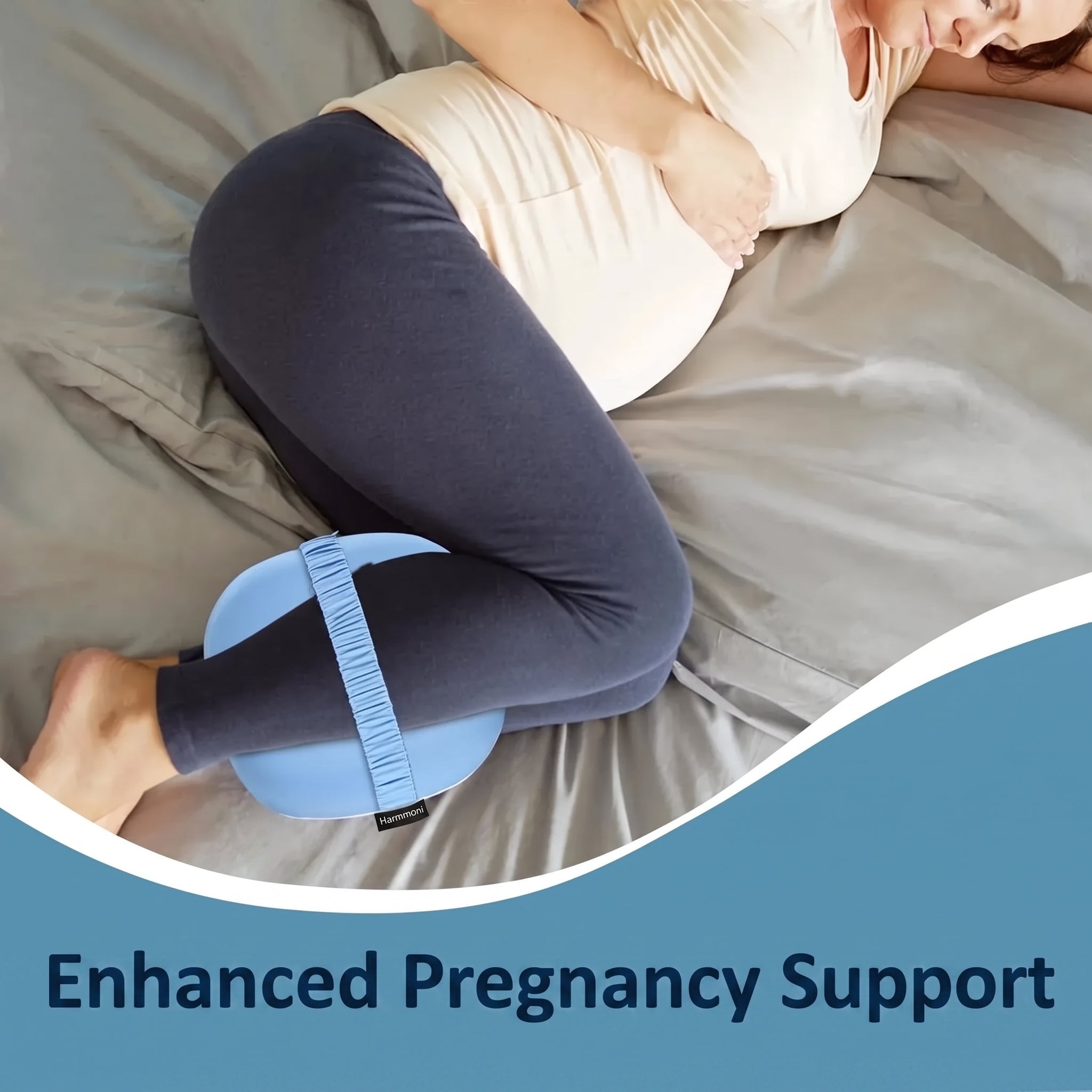 Contoured Memory Foam Knee Pillow