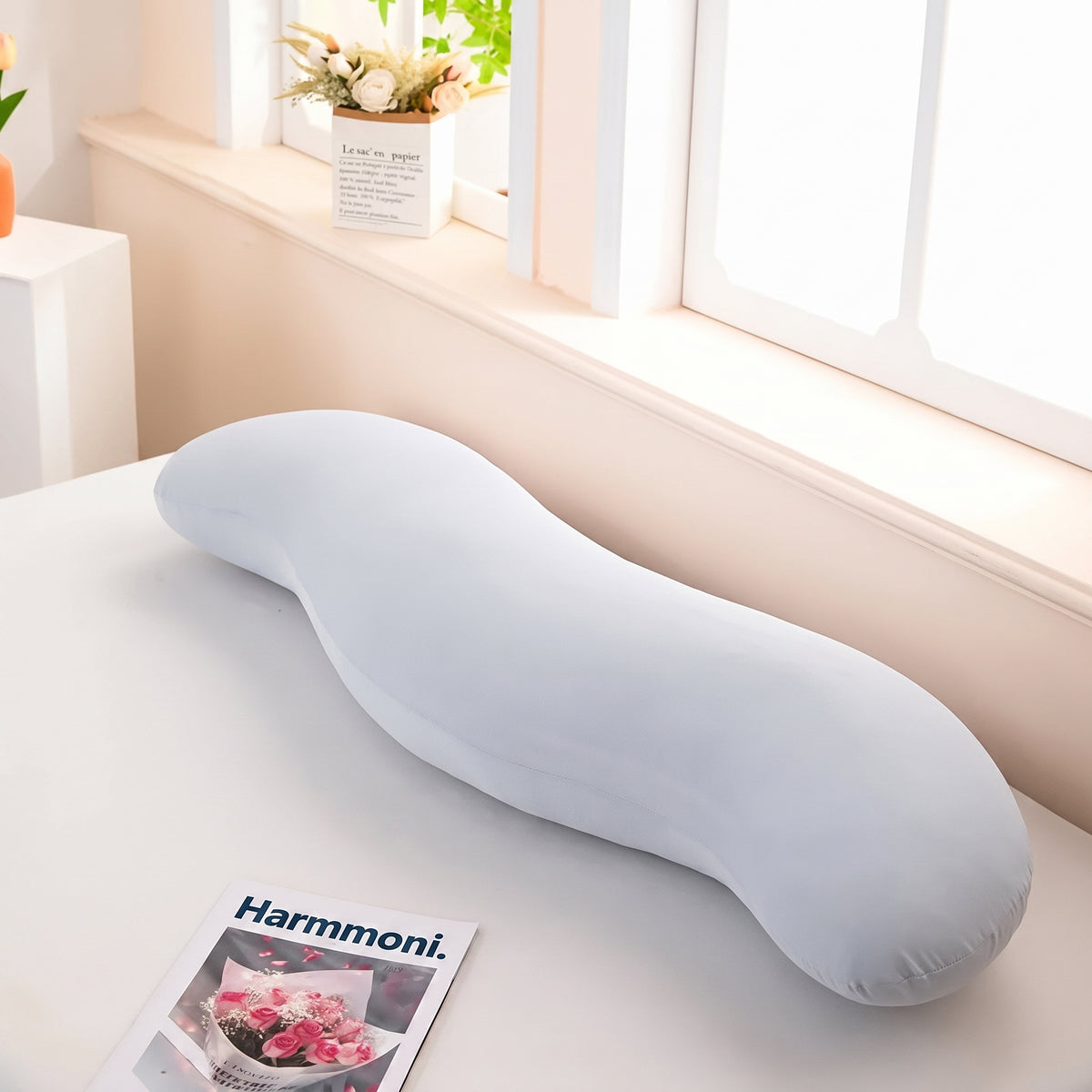 Wave Shape Side Sleeper Pillow