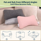 Cotton Travel Pillow 2 Pack