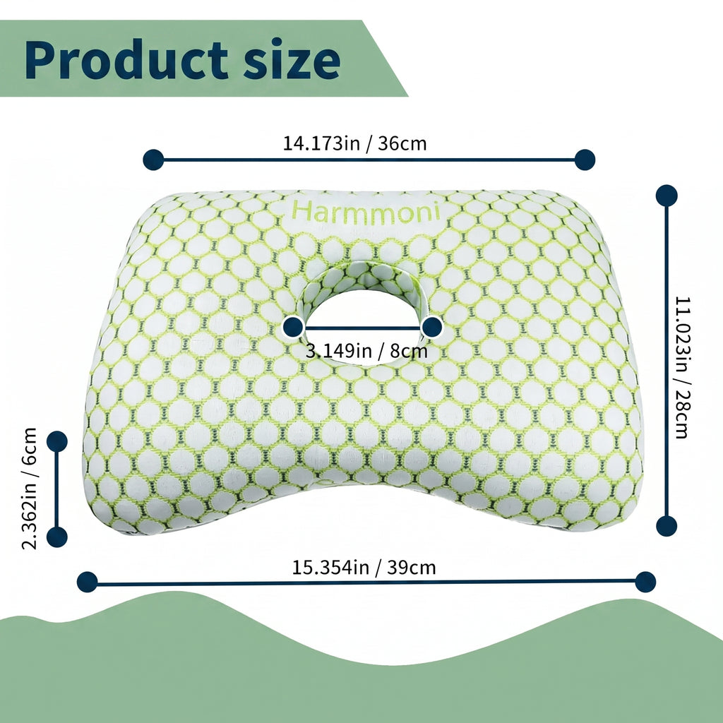 Cotton Ear Piercing Donut Pillow