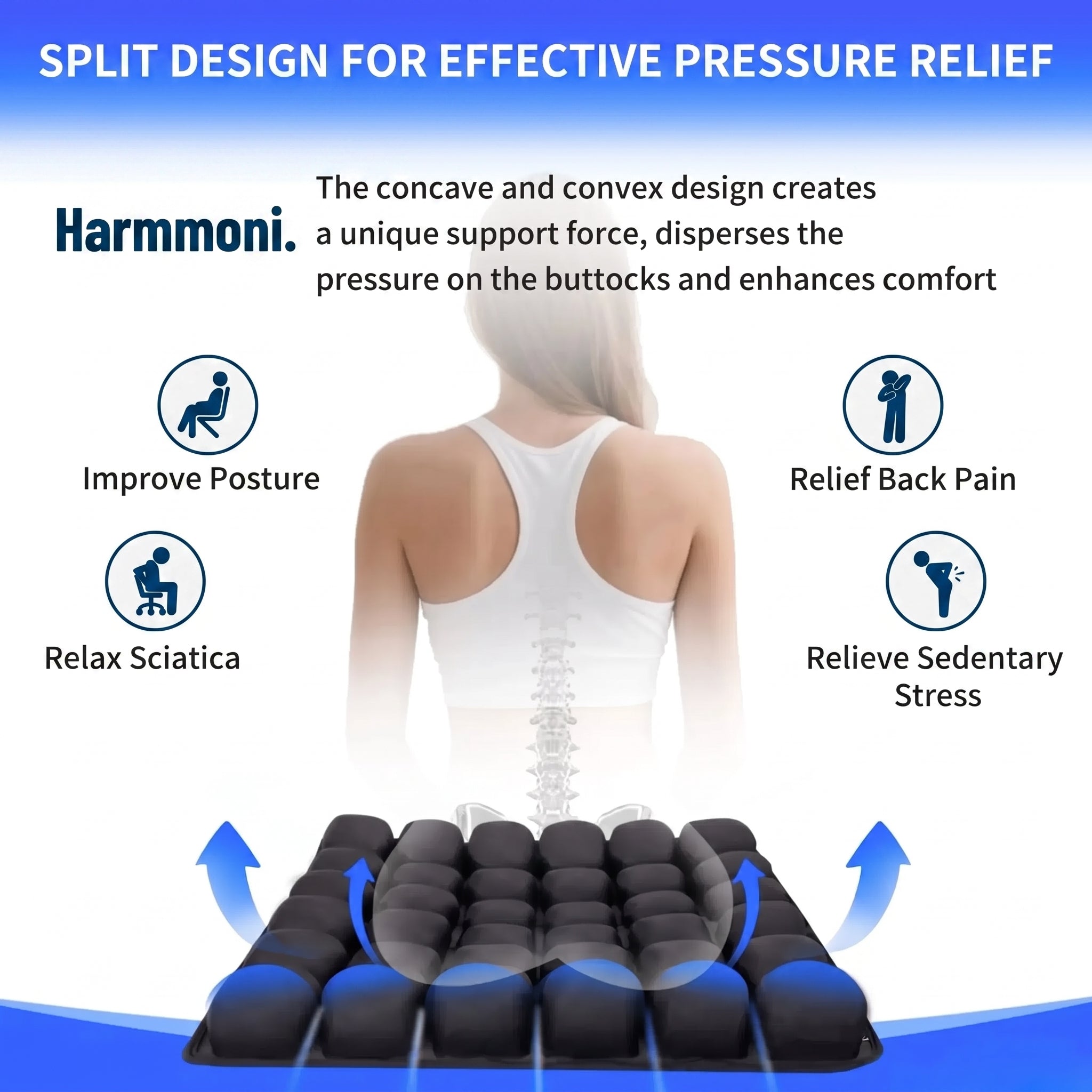 Inflatable Travel Seat Cushion