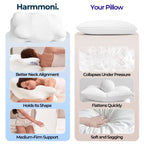 Dual Height Memory Foam Pillow