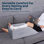 Velvet Leg Elevation Wedge Pillow