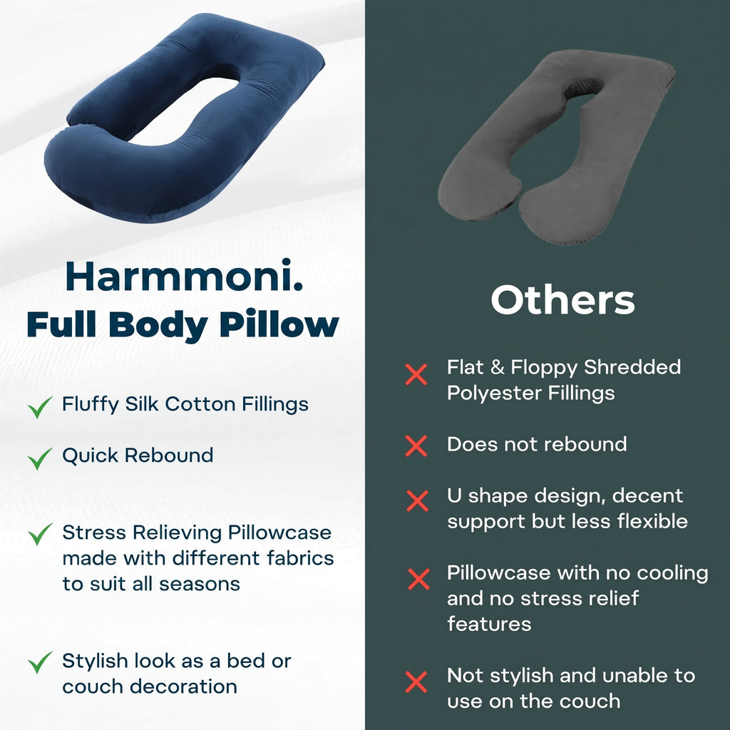 Cooling U Shaped Pregnancy Pillow