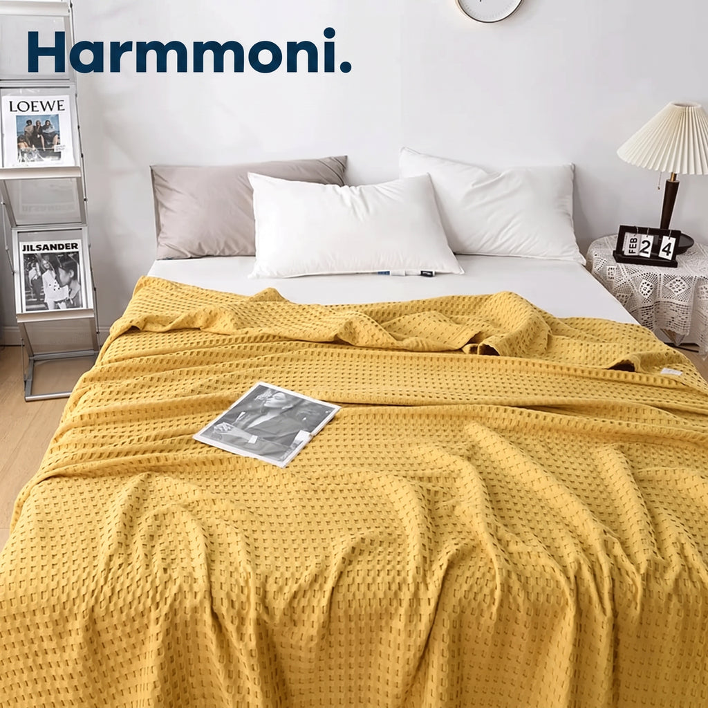 Lightweight Cotton Blanket for Summer