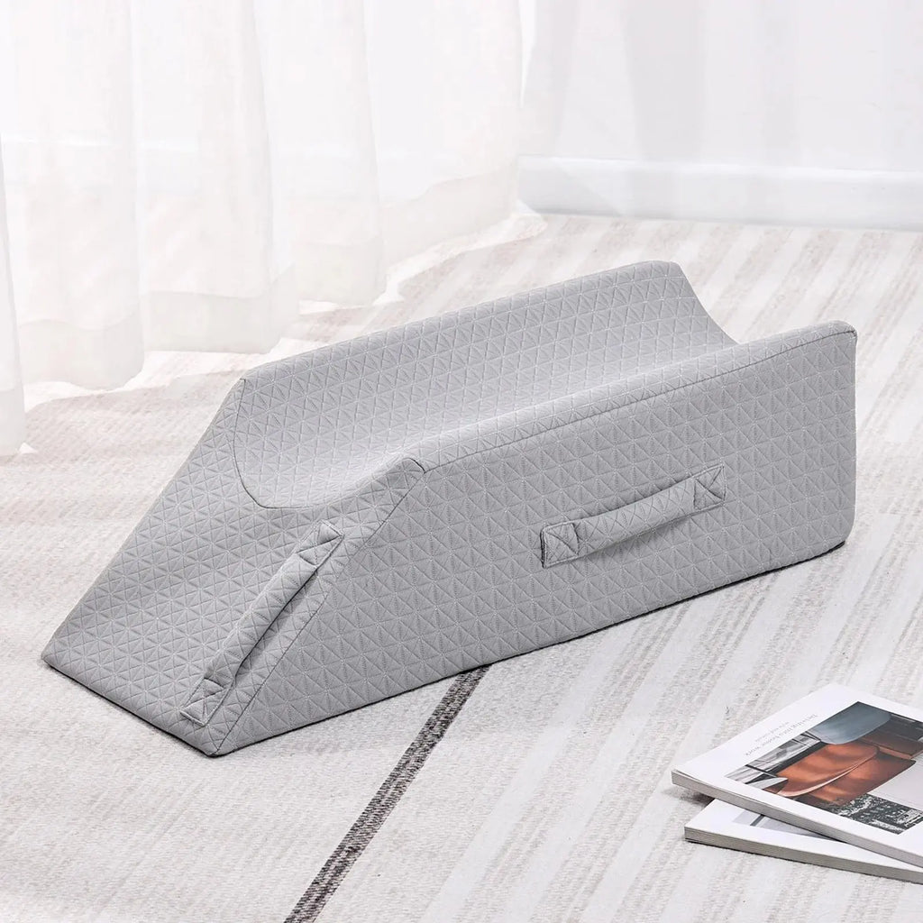 Velvet Leg Elevation Wedge Pillow