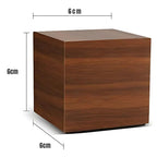 Sound Activated Wooden Alarm Clock, sound activated LED, dark until called