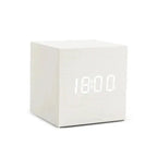 Sound Activated Wooden Alarm Clock, sound activated LED, dark until called