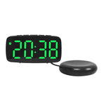 Vibrating Bedside Alarm Clock, vibrating alert as well as audible alarm